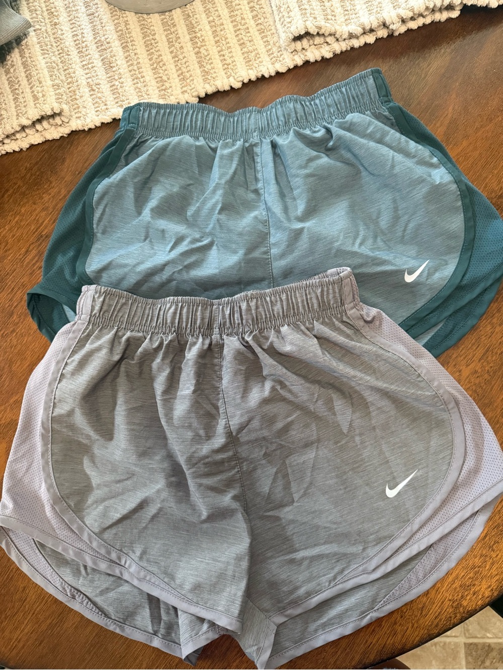 Nike Teal Dri-FIT Athletic Shorts